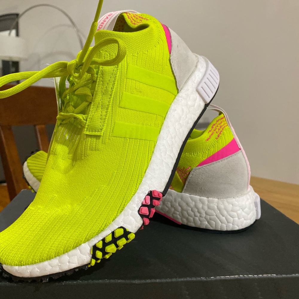 Adidas Womens NMD Racer Primeknit Running Shoes